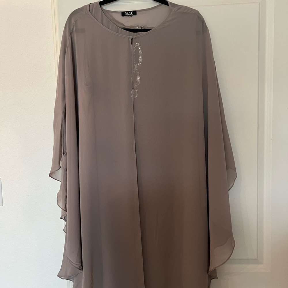Two-piece Cape Cocktail Dress size 14